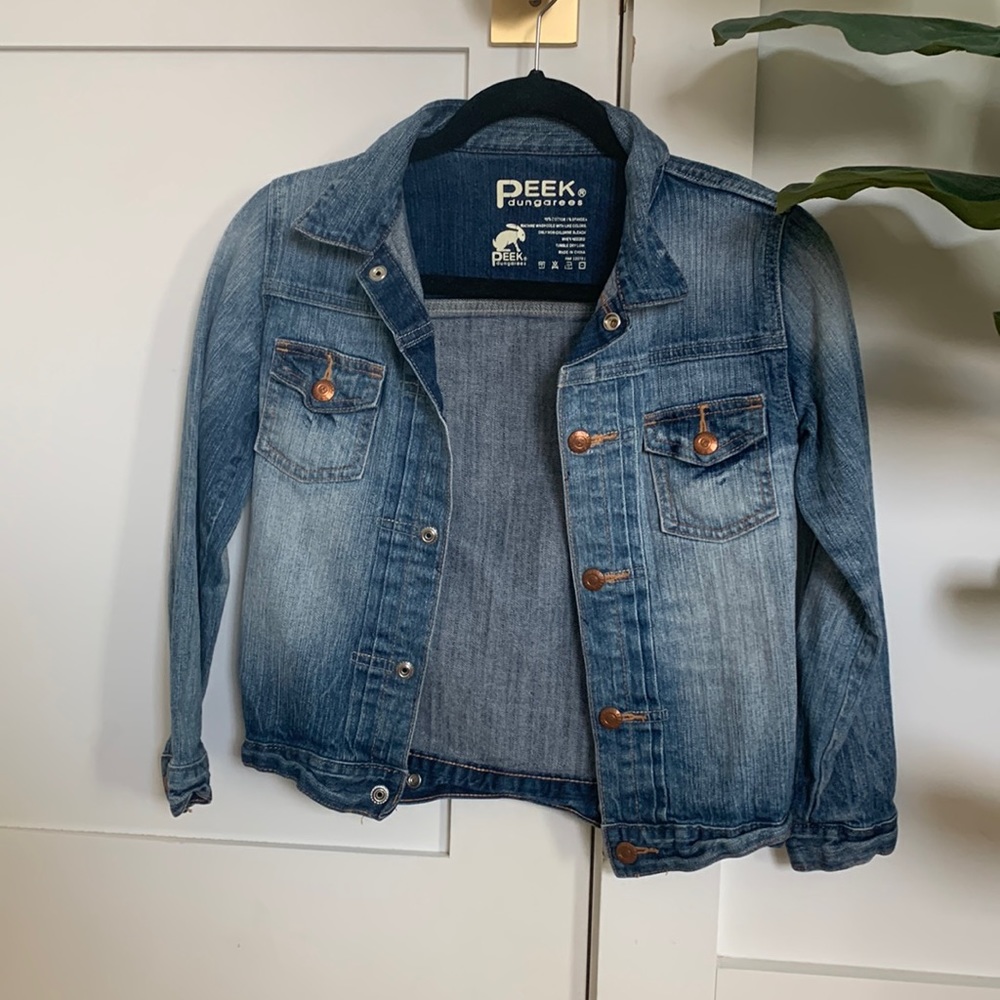 PEEK dungarees denim jean jacket
